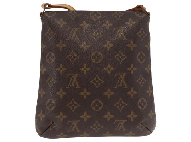 Borsa Musette Salsa Louis Vuitton in tela Monogram PM Marrone - vista 2