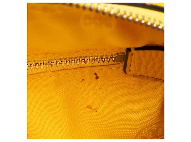 Borsa a tracolla in pelle Taylor di Tory Burch Giallo - vista 10