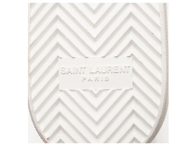 Saint Laurent Canvas Bedford Low Top Sneakers Rot - Ansicht 8