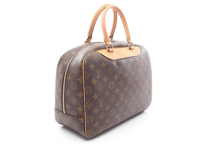 Borsa Vanity Bowling Doeville Louis Vuitton Marrone - vista 10