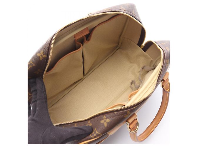 Borsa Vanity Bowling Doeville Louis Vuitton Marrone - vista 5