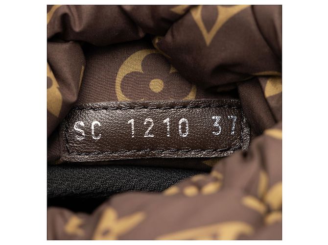 Botas de confort de nylon Monogram Louis Vuitton - Talla 7 / 37 Negro - vista 4