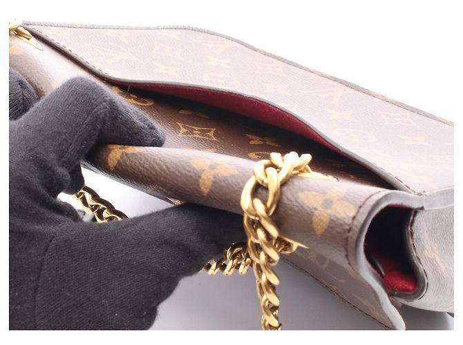 Borsa a Spalla Monogram Passy di Louis Vuitton Marrone - vista 5
