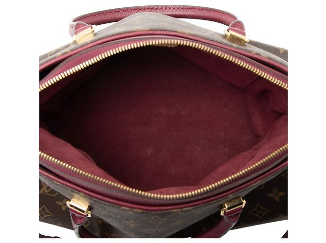 Borsa Pallas in tela Monogram Louis Vuitton Marrone - vista 7