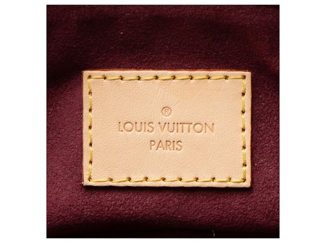 Borsa Pallas in tela Monogram Louis Vuitton Marrone - vista 8