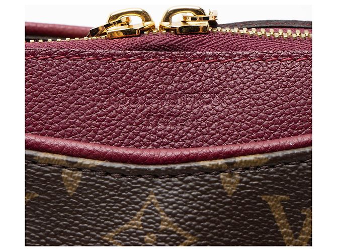 Borsa Pallas in tela Monogram Louis Vuitton Marrone - vista 9