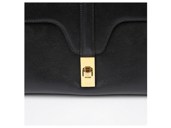 Céline Weiche Schultertasche Tin Schwarz - Ansicht 3