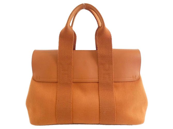 Hermès Valparaiso PM Chevron Tasche Braun - Ansicht 2