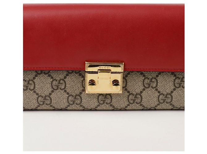 Padlock Gucci Cartera Larga con Cadena y Candado - vista 2