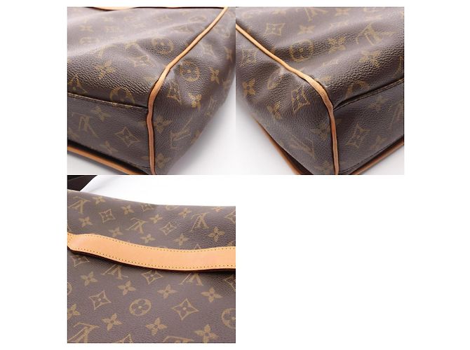 Borsa a Spalla Abbesses Monogramma Louis Vuitton Marrone - vista 4