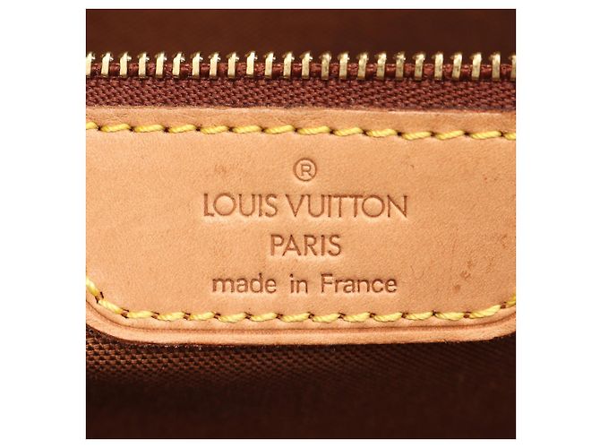 Borsa a Spalla Abbesses Monogramma Louis Vuitton Marrone - vista 6