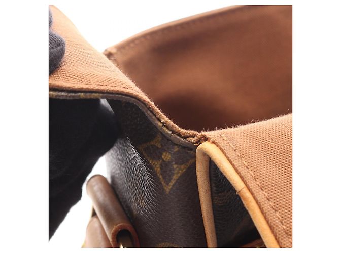 Borsa a Spalla Abbesses Monogramma Louis Vuitton Marrone - vista 7