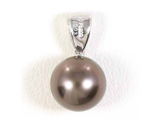 Pingente de Pérola e Diamante TASAKI PT900 - vista 2