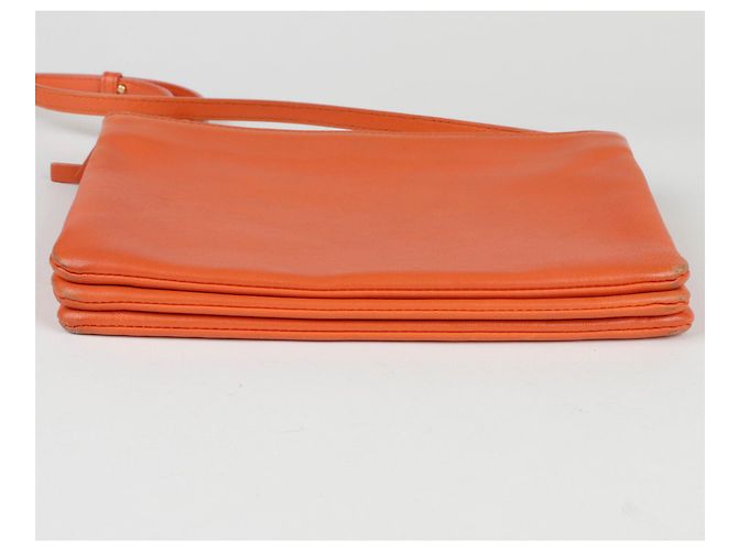 Céline Grande borsa a tracolla Trio Arancione - vista 10