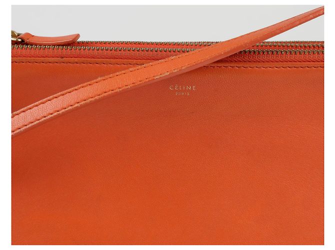 Céline Grande borsa a tracolla Trio Arancione - vista 2