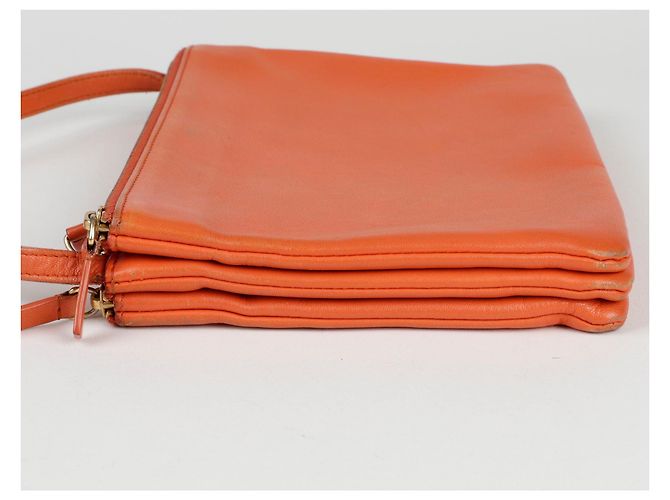Céline Grande borsa a tracolla Trio Arancione - vista 9