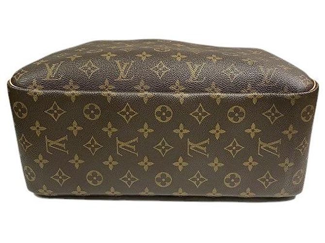 Bolso de mano Monograma Deauville Louis Vuitton Castaño - vista 3
