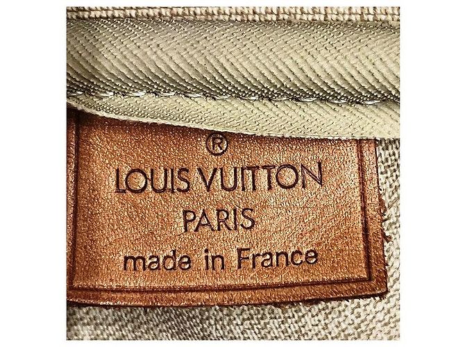 Bolso de mano Monograma Deauville Louis Vuitton Castaño - vista 4