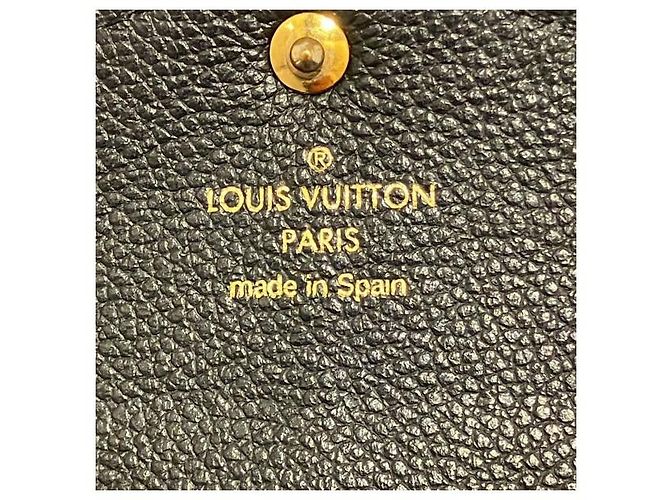 Portafoglio Lungo Sarah Monogram Empreinte di Louis Vuitton Nero - vista 4