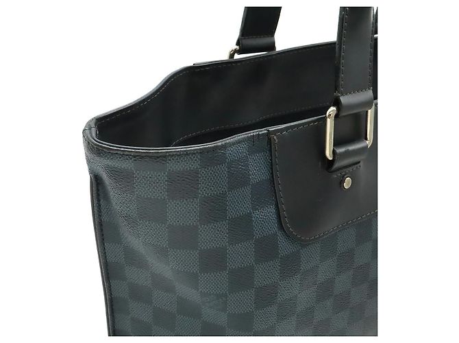 Borsa Cabas Voyage Damier Cobalt 2 in 1 Louis Vuitton Blu - vista 5