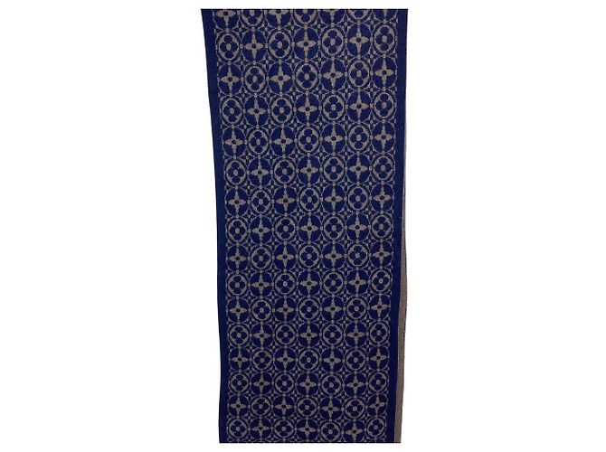 Écharpe Monogram Louis Vuitton Bleu - vue 5