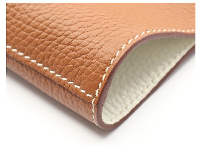 Hermès Double Sens 45 Leder Tote Bag Braun - Ansicht 3