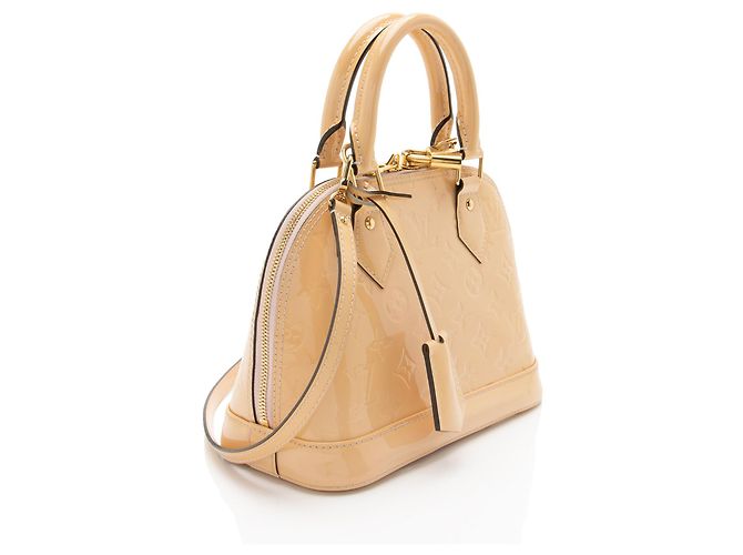 Louis Vuitton Monogram Vernis Alma BB Handtasche Orange - Ansicht 2