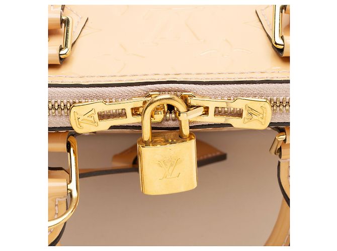Louis Vuitton Monogram Vernis Alma BB Handtasche Orange - Ansicht 9