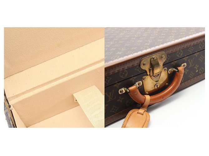 Valigia Louis Vuitton Monogram Bisten 55 Marrone - vista 9