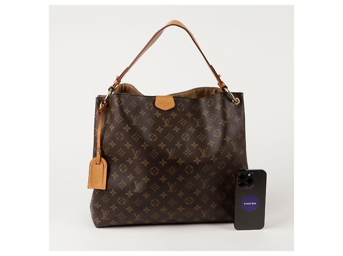 Louis Vuitton Borsa a Spalla Mm Graceful Marrone - vista 10