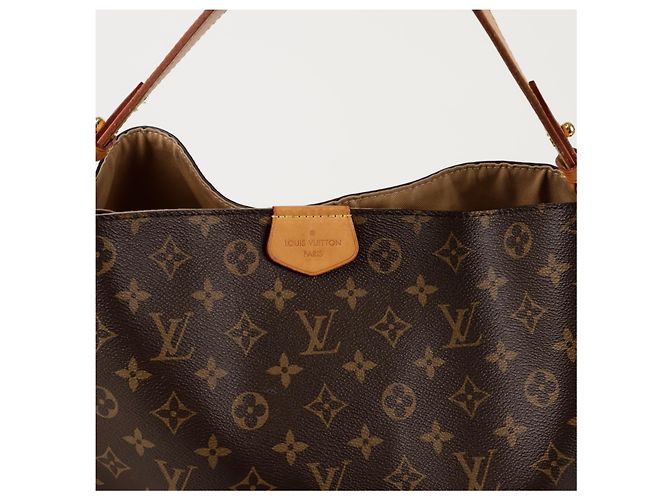 Louis Vuitton Borsa a Spalla Mm Graceful Marrone - vista 2