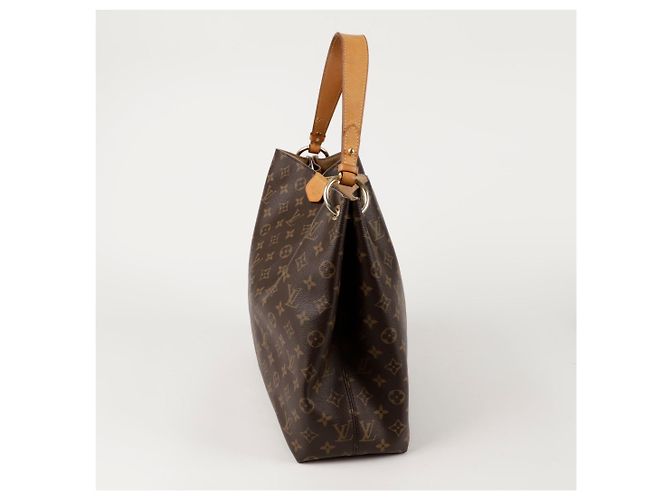 Louis Vuitton Borsa a Spalla Mm Graceful Marrone - vista 4