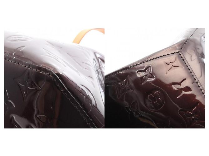 Borsa Tote Vernis Bellevue GM di Louis Vuitton Porpora - vista 3
