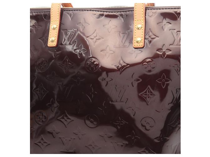 Borsa Tote Vernis Bellevue GM di Louis Vuitton Porpora - vista 7