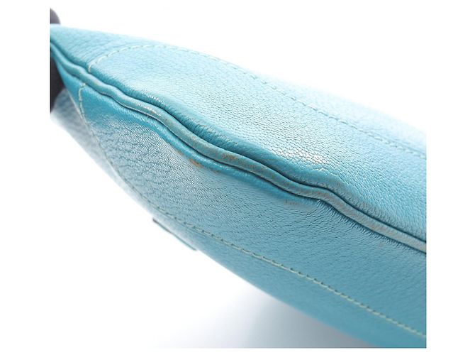 Borsa a Spalla in Pelle Trim 24 di Hermès Blu - vista 8