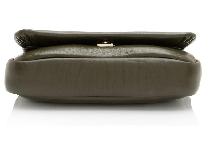 Gucci Piccola Borsa a Mano GG Milano in Pelle Puff Verde - vista 4