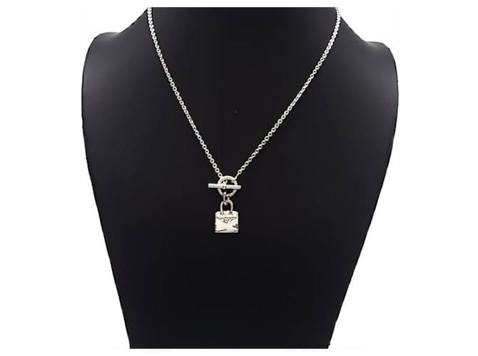 Collana Birkin in argento Hermès Metallico - vista 2
