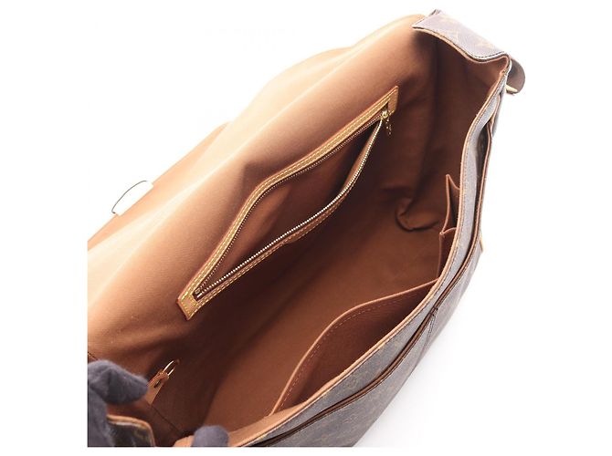 Borsa a Spalla Abbesses Monogramma Louis Vuitton Marrone - vista 10