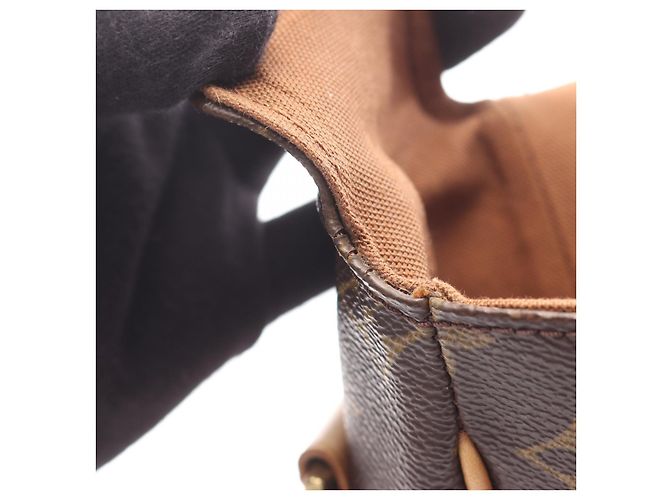 Borsa a Spalla Abbesses Monogramma Louis Vuitton Marrone - vista 3