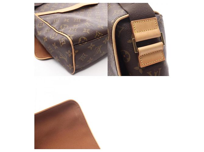 Borsa a Spalla Abbesses Monogramma Louis Vuitton Marrone - vista 7