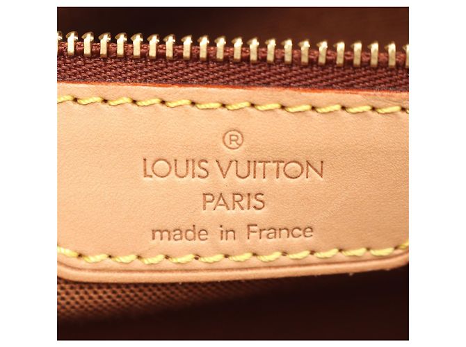 Borsa a Spalla Abbesses Monogramma Louis Vuitton Marrone - vista 8