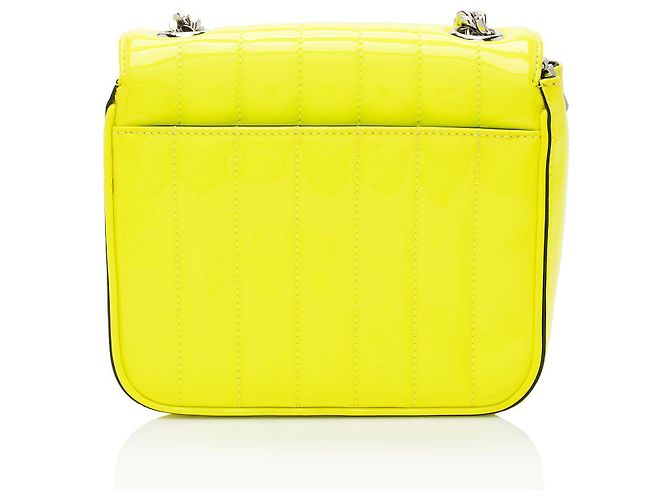 Saint Laurent Patent Leather Monogram Vicky Small Shoulder Bag - vue 3