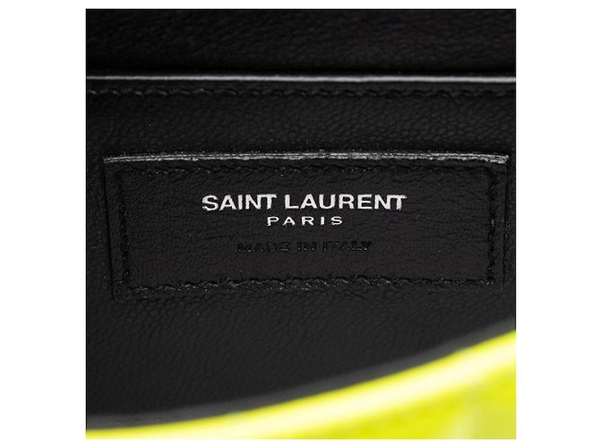 Saint Laurent Patent Leather Monogram Vicky Small Shoulder Bag - vue 8