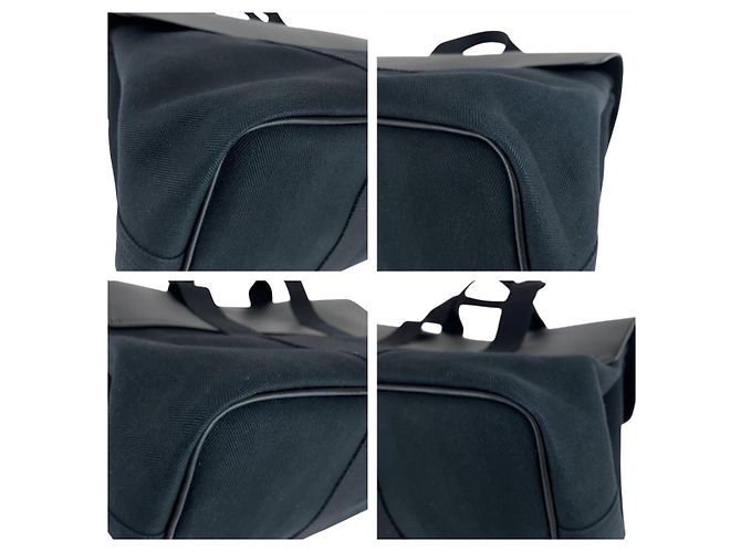 Hermès Hermes Valparaiso MM schwarze Leder Tragetasche - Ansicht 3