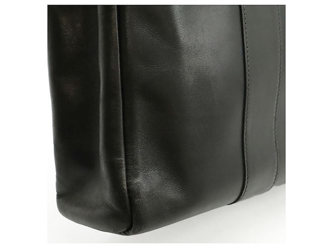 Hermès Herbag Ledertasche Schwarz - Ansicht 7