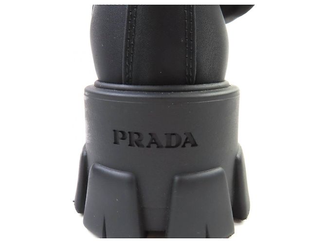 Prada Monolith Stiefeletten Schwarz - Ansicht 13