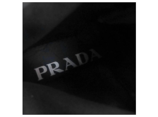 Prada Monolith Stiefeletten Schwarz - Ansicht 14