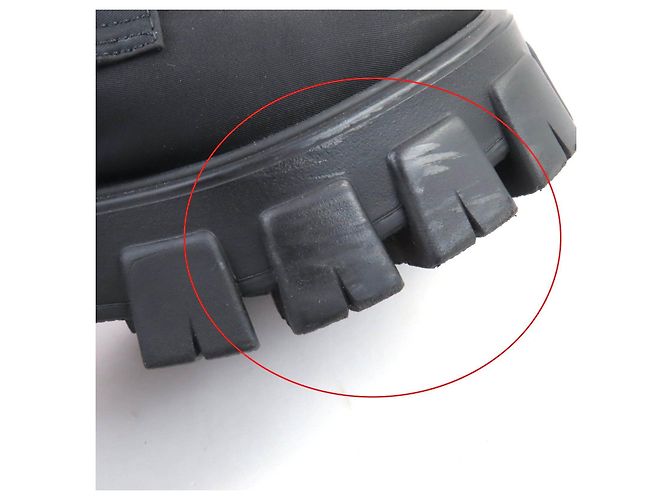 Prada Monolith Stiefeletten Schwarz - Ansicht 18