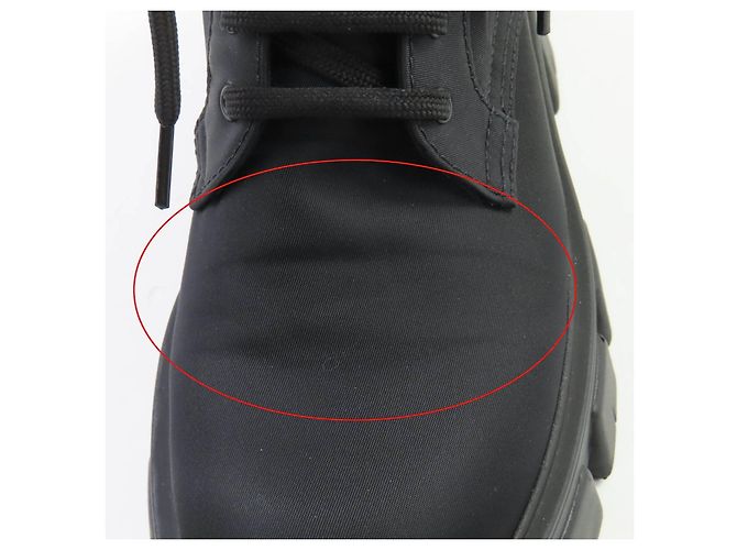 Prada Monolith Stiefeletten Schwarz - Ansicht 19