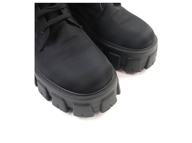 Prada Monolith Stiefeletten Schwarz - Ansicht 7